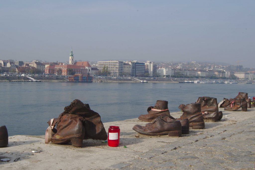 Shoes on the Danube Bank memorial